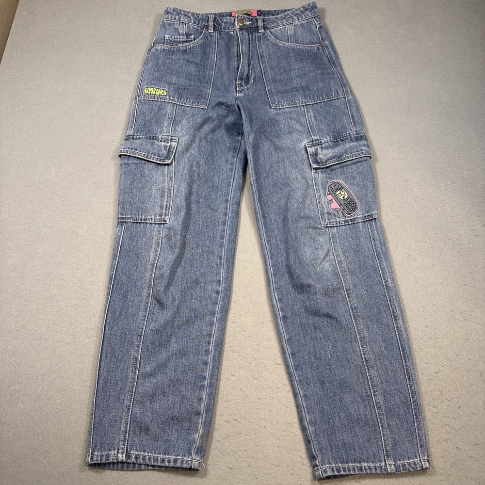 Vintage EMPYRE Baggy Pants Carpenter Skater Y2K CARGO JEANS WIDE LEG
